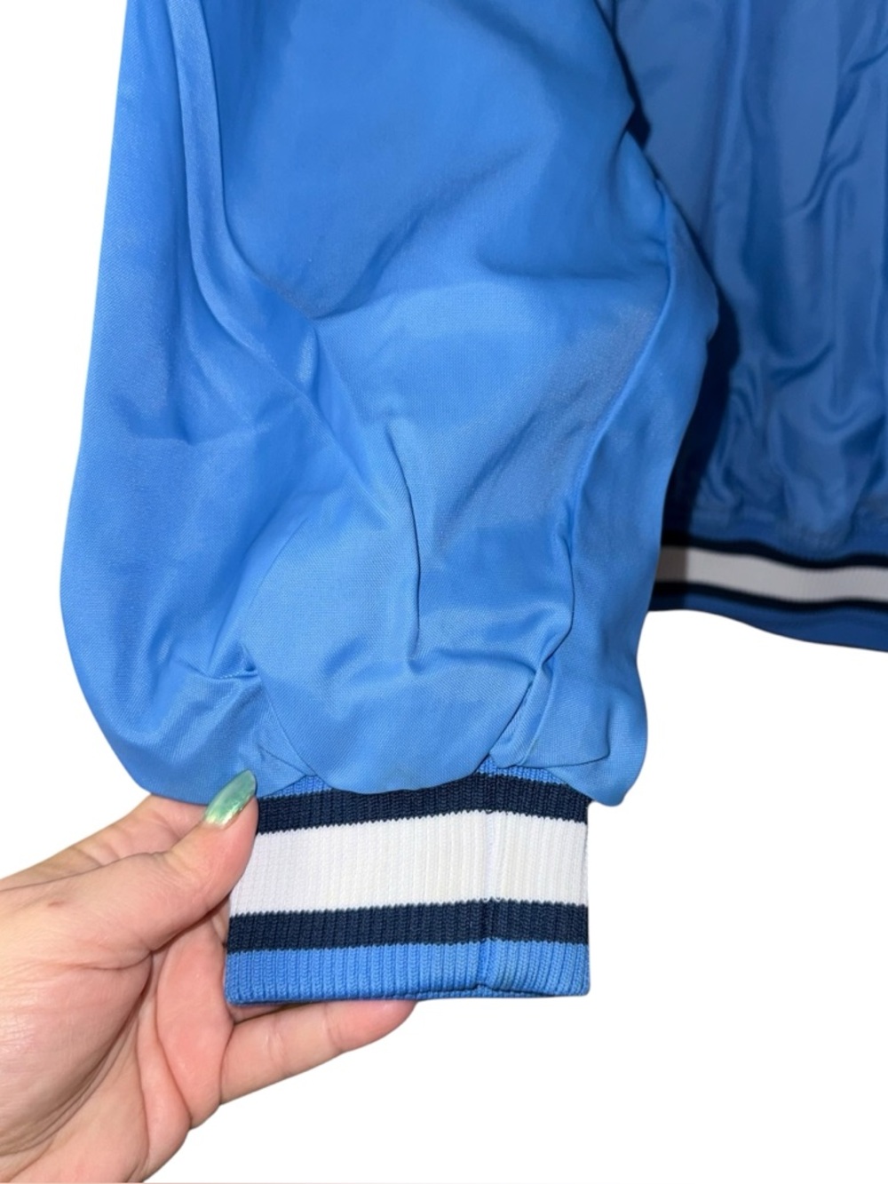 Vintage 90s Starter University Of North Carolina Tar Heels Windbreaker Jacket M - Picture 6 of 16
